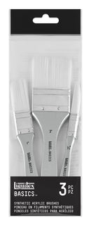 Liquitex Acrylic Mixed Large Flat Brush Set