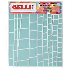 Gelli Arts Stencil - 0