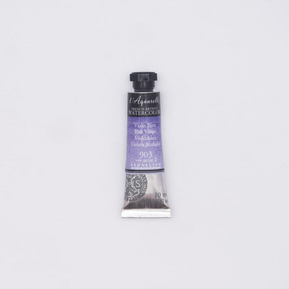 Sennelier L'Aquarelle Watercolour Paint 10ml Tube - Blue Violet