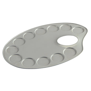 Royal Talens Oval Metal Palette Oval