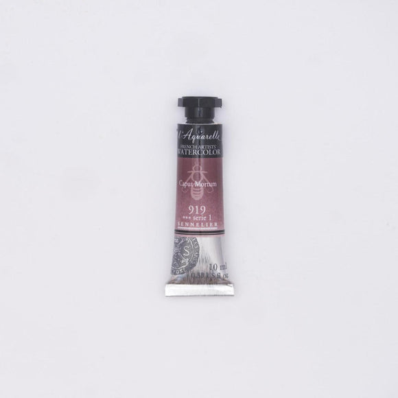 Sennelier L'Aquarelle Watercolour Paint 10ml Tube - Caput Mortum
