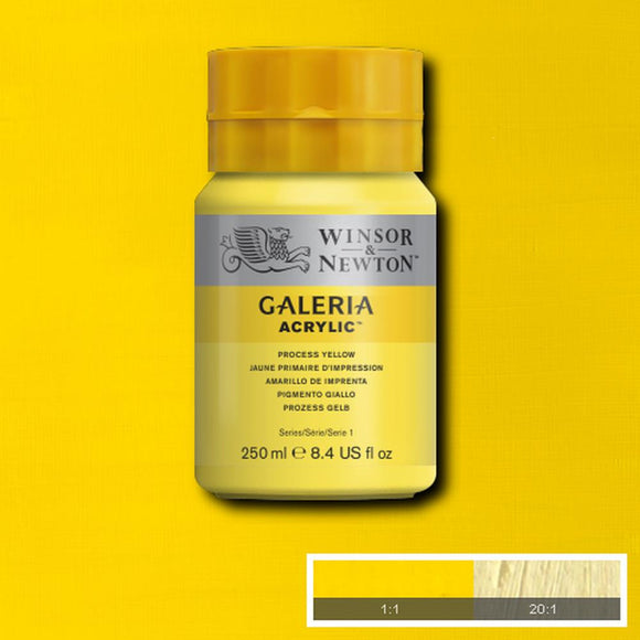 Winsor & Newton Galeria Acrylic Process Yellow 250ml