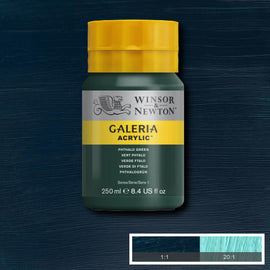 Winsor & Newton Galeria Acrylic Phthalo Green 250ml