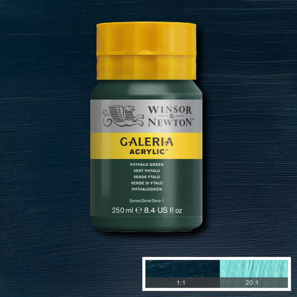 Winsor & Newton Galeria Acrylic Phthalo Green 250ml