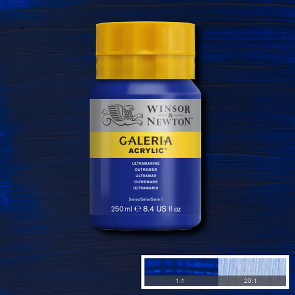 Winsor & Newton Galeria Acrylic Ultramarine 250ml