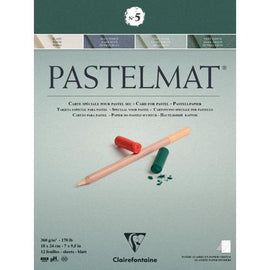 Pastelmat Clairefontaine Nº 5 Pad x12 Sheets 18x24cm (7"x9.5") - Small Pad