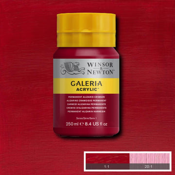 Winsor & Newton Galeria Acrylic Permanent Alizarin Crimson 250ml