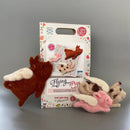 The Crafty Kit Company Flying Pigs Needle Felting Craft Kit