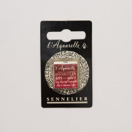 Sennelier L'Aquarelle Watercolour Paint Half Pan - Alizarin Crimson Lake
