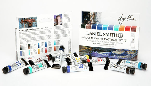 DANIEL SMITH Watercolour Paint Angus McEwan Master Artist Set 10 x 5mls