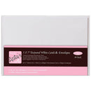docrafts Anita's Textured White Cards & Envelops x 50 pack 5 x 7 inches