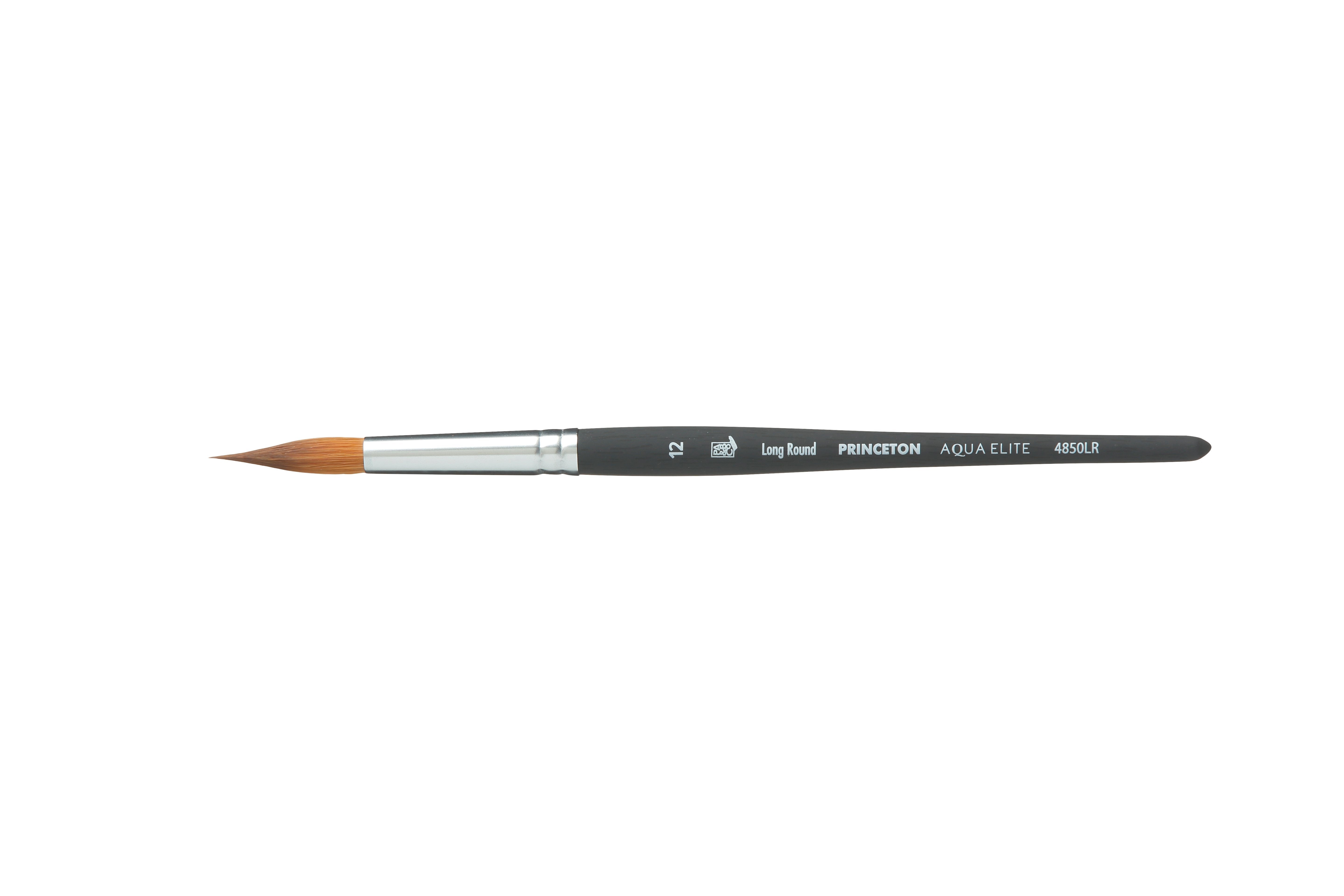 long round 12 Princeton aqua elite brush