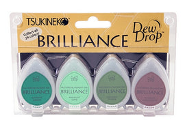 Tree House  - Tsukineko Brilliance Ink Pad 4pc Set