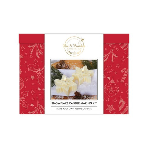 Bee & Bumble Christmas Snowflake Candle Making Kit