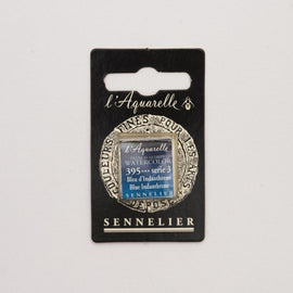 Sennelier L'Aquarelle Watercolour Paint Half Pan - Blue Indanthrene