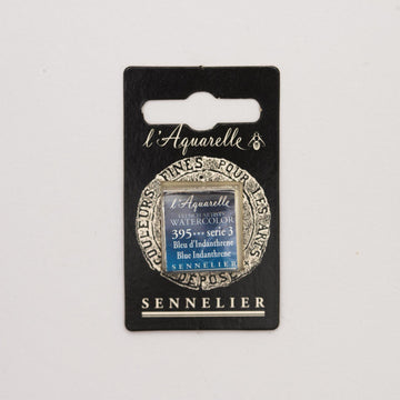 Sennelier L'Aquarelle Watercolour Paint Half Pan - Blue Indanthrene