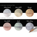 Coliro Pearlcolors "Silk" Mica Watercolour Paint set of 6 Colours