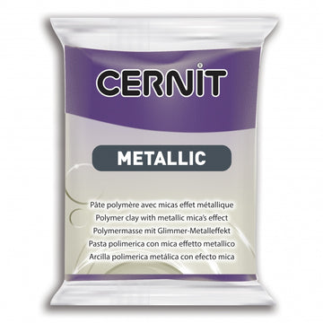 CERNIT Polymer Clay Metallic Effect 900 Violet 56g