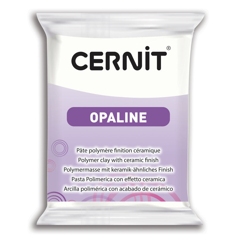 CERNIT Opaline Polymer Clay Colour 010 White 56g