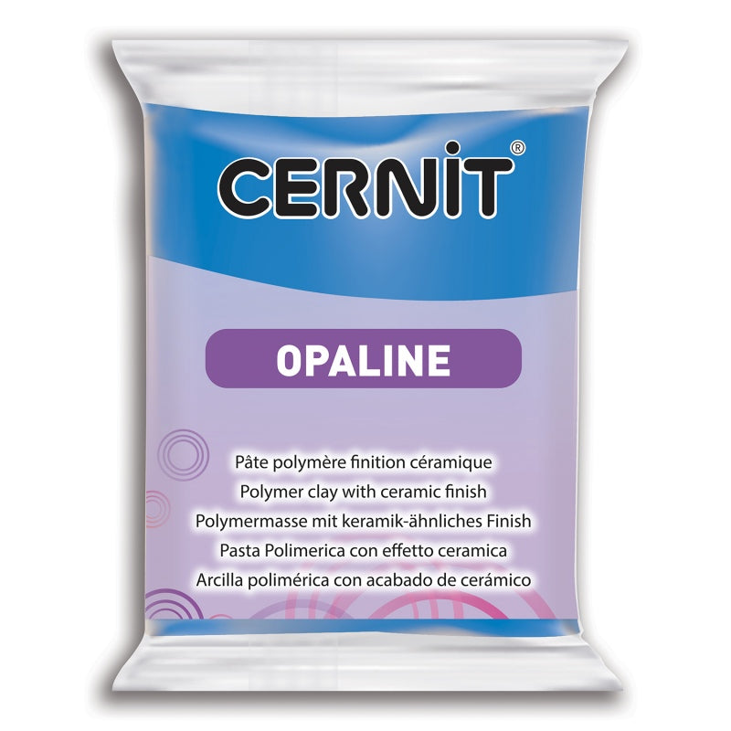 CERNIT Opaline Polymer Clay Colour 261 Primary Blue 56g