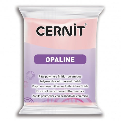 CERNIT Opaline Polymer Clay Colour 475 Pink 56g