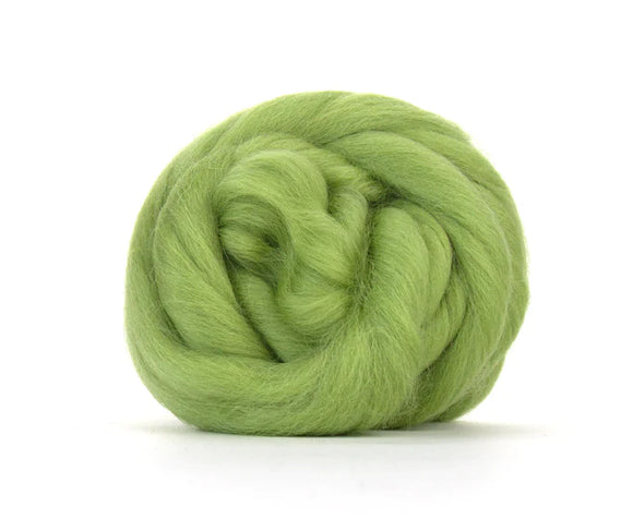 Corriedale Wool Top - Sage 50g e