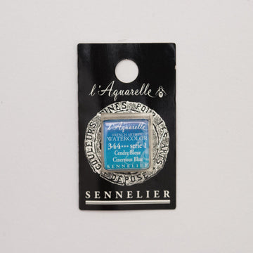 Sennelier L'Aquarelle Watercolour Paint Half Pan - Cinereous Blue