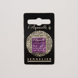 Sennelier L'Aquarelle Watercolour Paint Half Pan - Cobalt Violet Deep Hue