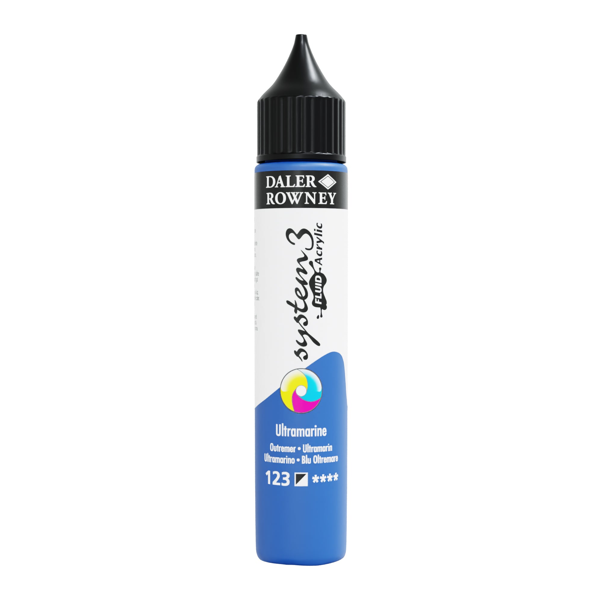 Daler Rowney System Fluid Acrylic Paint 29.5 ml Ultramarine