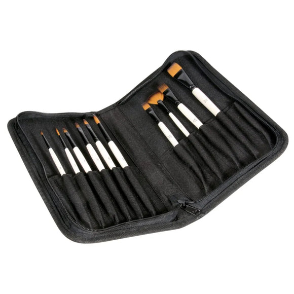 Daler Rowney Graduate Brush - Zipped Case Set of 10 brushes
