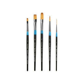 Daler Rowney Aquafine Watercolour Wallet Brush Set 500