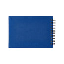 Daler Rowney Aquafine Watercolour Book A5 300 gsm Wirebound Landscape Navy