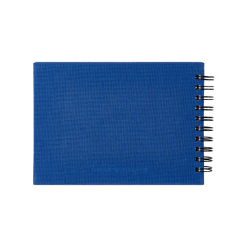 Daler Rowney Aquafine Watercolour Book A5 300 gsm Wirebound Landscape Navy