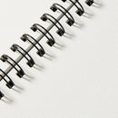 Daler Rowney Aquafine Watercolour Book A5 300 gsm Wirebound Landscape Navy