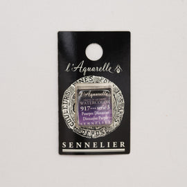 Sennelier L'Aquarelle Watercolour Paint Half Pan - Dioxazine Purple