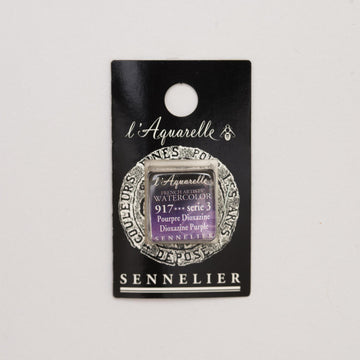 Sennelier L'Aquarelle Watercolour Paint Half Pan - Dioxazine Purple
