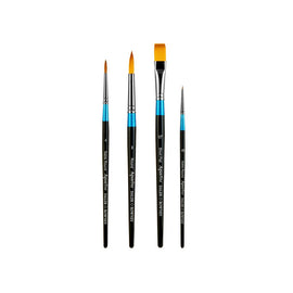Daler Rowney Aquafine Watercolour Wallet Brush Set 401 - 0