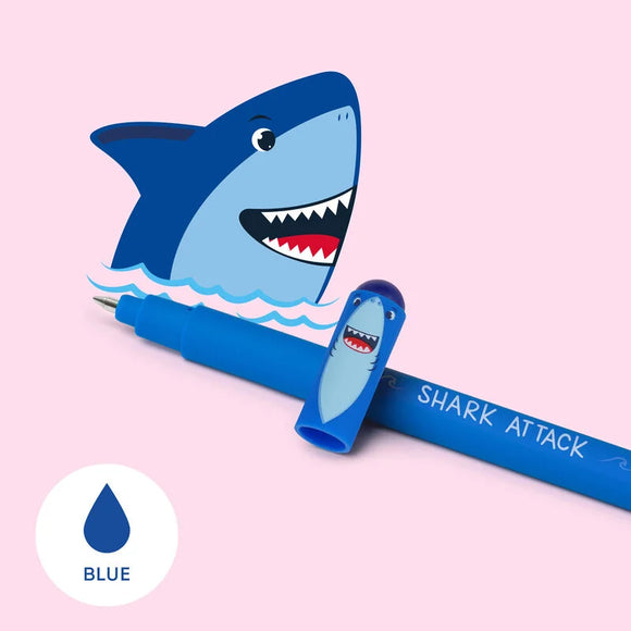 Legami Erasable Pen - Shark