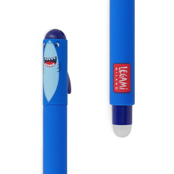Legami Erasable Pen - Shark