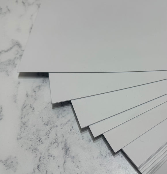 A4 Matte White Craft Card 300 gsm x 10 Sheets