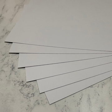 A4 Cool White Hammered Textured Card 300gsm x 10 Sheets