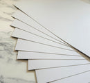 A4 Linen Effect Textured Card 325 gsm White x 10 sheets-1