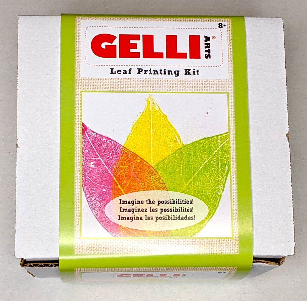 Gelli Arts Leaf Printing & Gelli Plate Kit