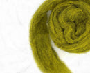 Felting wool Carded Corriedale Sunflower, stunning colour. 