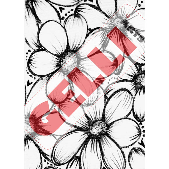 Gelli Arts Image Transfer Printables - Florals