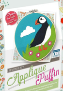 The Crafty Kit Company Scottish Puffin Felt Applique Craft Kit-2