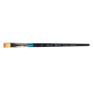 Daler Rowney Aquafine AF55 Watercolour Brush Short Flat 1/2 inch