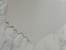 A4 Embossed Lines textured Pearlescent Card 250 gsm - White x 10 sheets-4