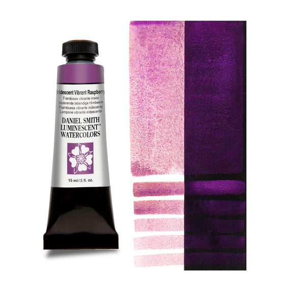 DANIEL SMITH Watercolour Paint Iridescent Vibrant Raspberry 15 ml