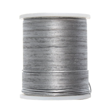 Silver Colour Wire 21m 24 Gauge / 0.5mm diameter